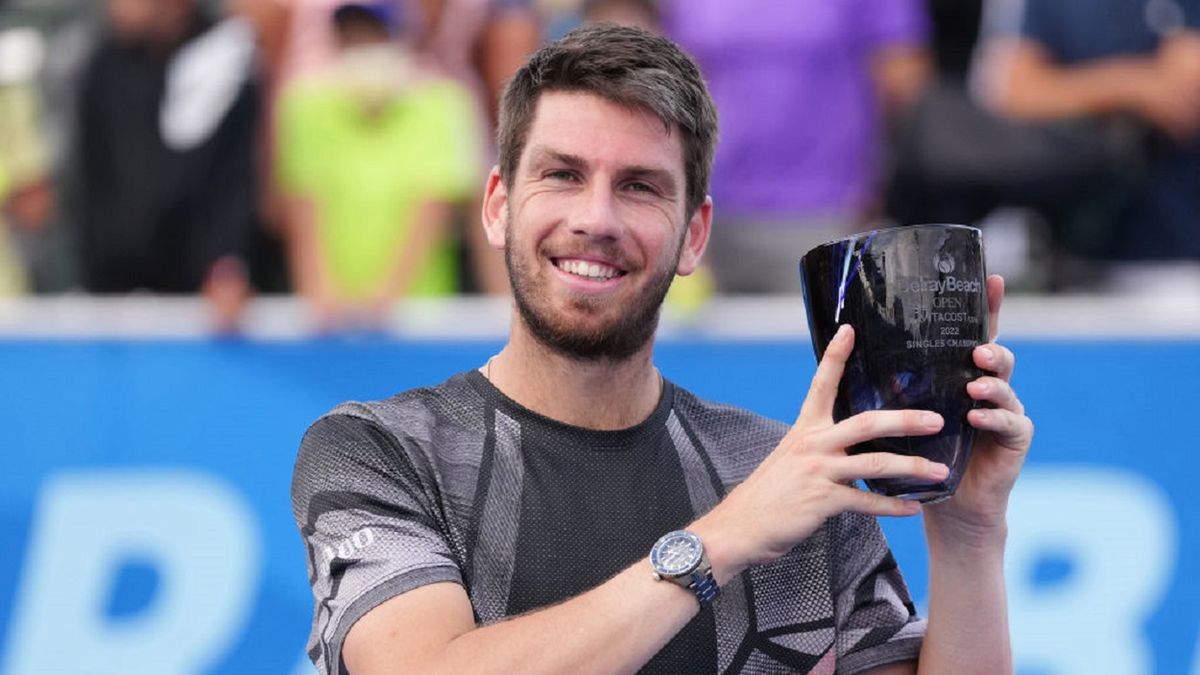 Getty Images / Mark Brown / Na zdjęciu: Cameron Norrie, mistrz Delray Beach Open 2022