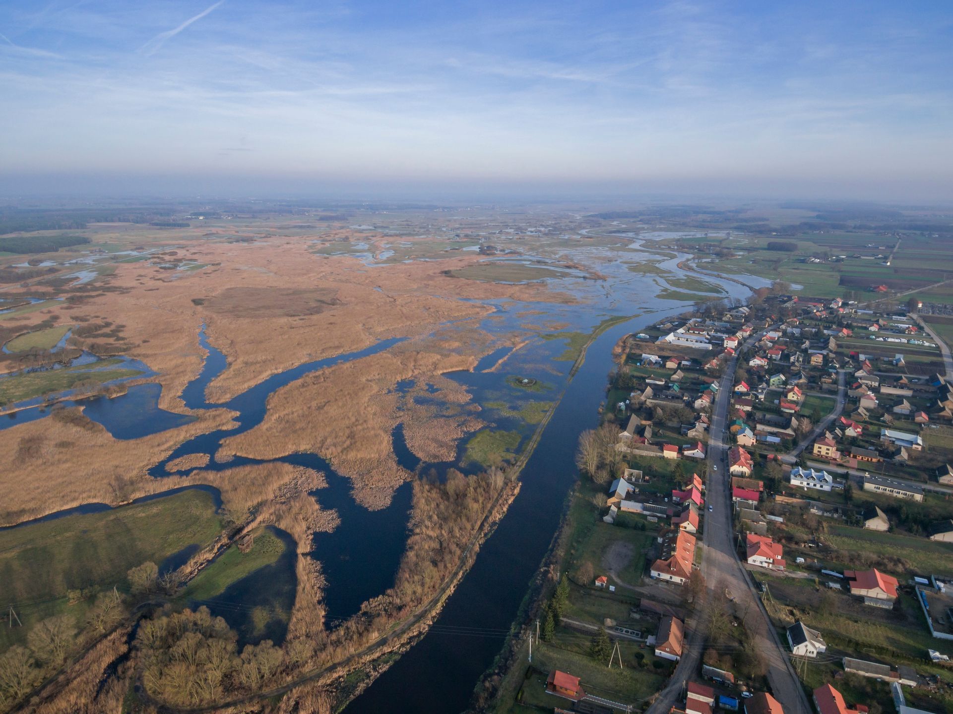 Tykocin z lotu ptaka
