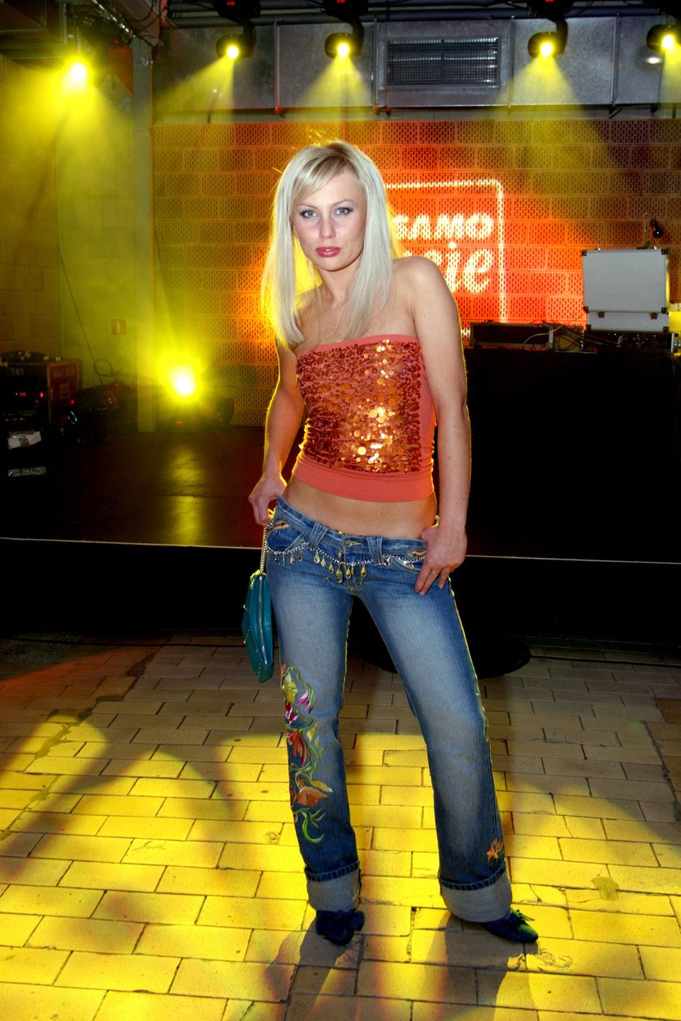 Monika Jarosińska przed laty