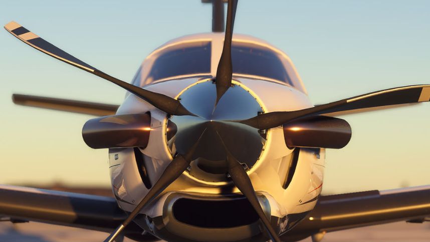 Microsoft Flight Simulator 2020 ze sterownikami Nvidia Game Ready /fot. Microsoft