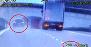 241 km/h na liczniku. Olbrzymi mandat za szarżę na autostradzie