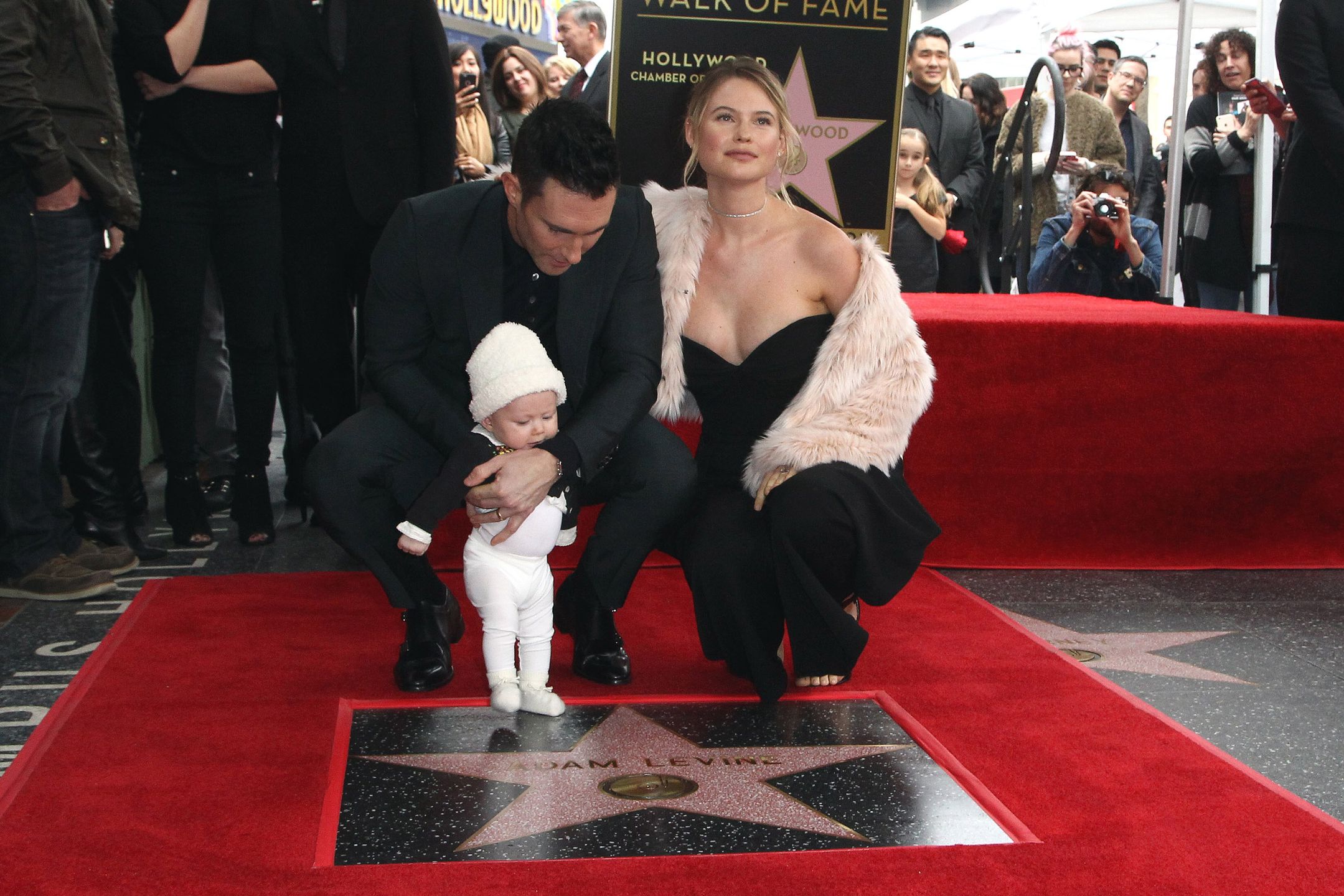 Adam Levine i Behati Prinsloo