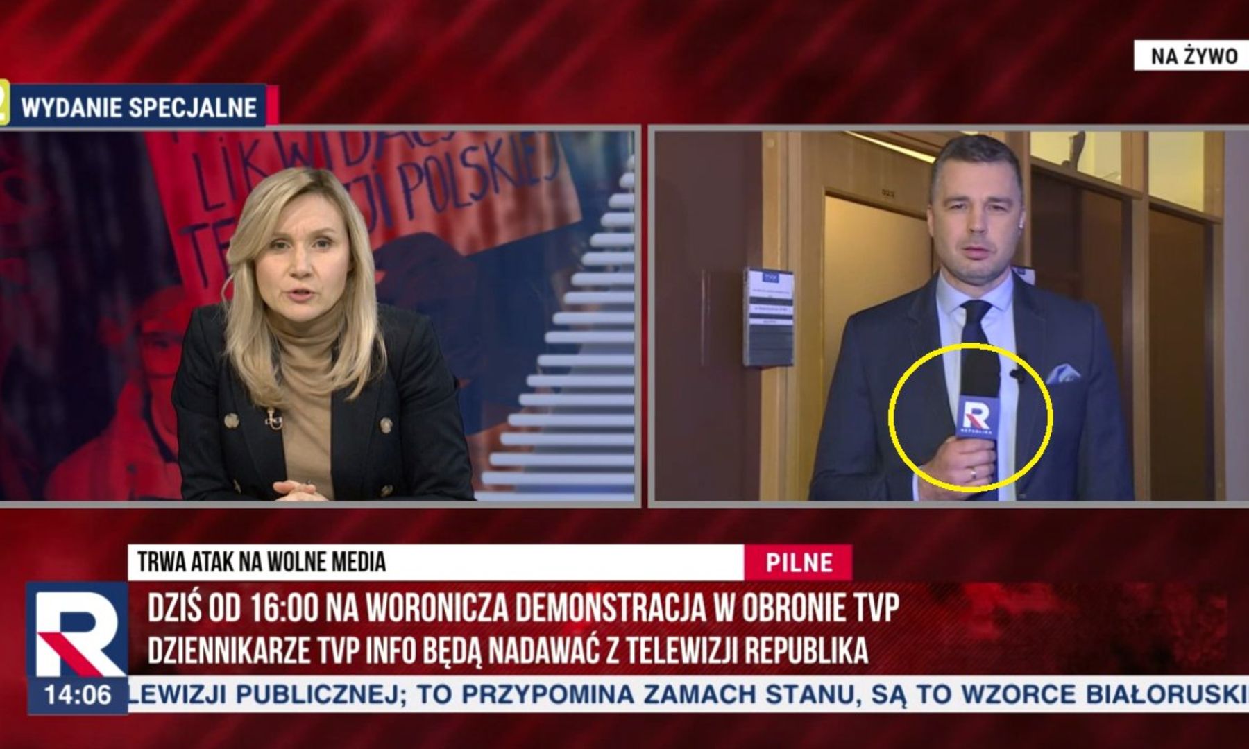 Rachoń znowu w telewizji. Jeden szczegół sprawił, że Internet wybuchł