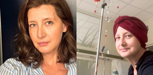 Monika Pikuła walczy z rakiem piersi. Aktorka pokazała zdjęcie z chemioterapii. "KONIEC" (FOTO)