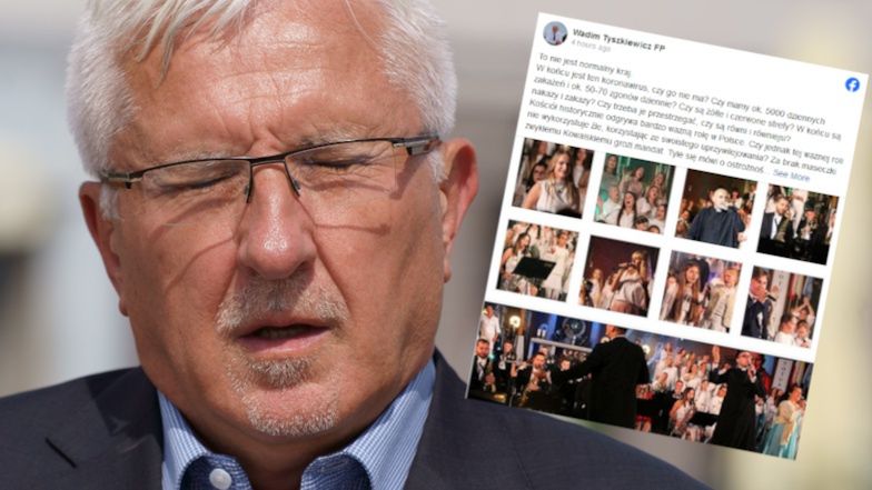 Senator Wadim Tyszkiewicz oburzony koncertem z okazji Dnia Papieskiego