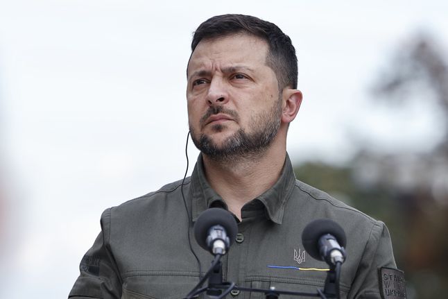 „M-am descurcat bine”.  Reacția lui Zelensky la eliberarea orașului [RELACJA NA ŻYWO]