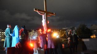 Gorzów: Ludzie garną się do Misterium Męki Pańskiej