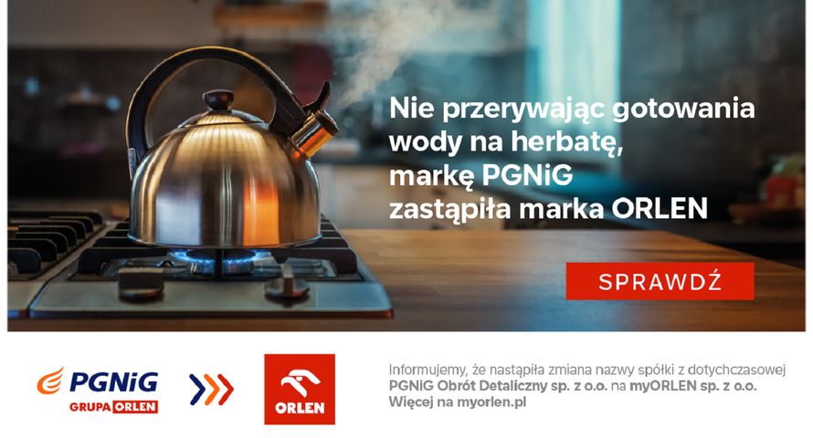 Orlen w kampanii informuje o zmianie nazwy PGNiG