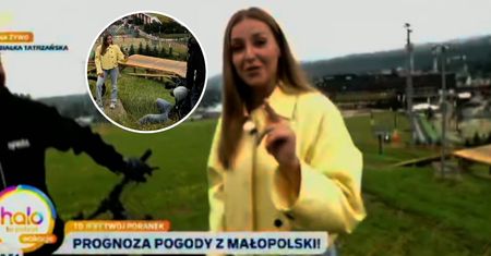 Wpadka w "halo tu polsat". Operator kamery WYWINĄŁ ORŁA na mokrej trawie (WIDEO)