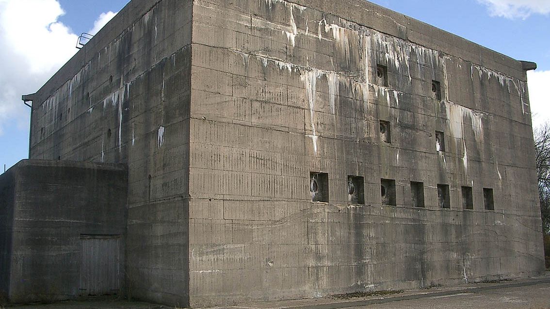 Niemiecki schron naziemny T 750. Właśnie taki chce sprzedać deweloper w Gdyni.