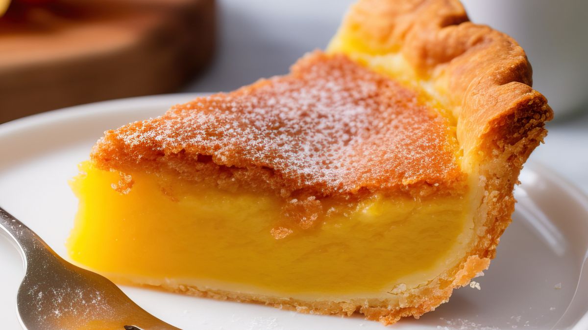 Vinegra pie, czyli ciasto octowe to słynny amerykański deser 