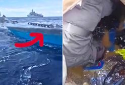 Odkrycie na środku oceanu. Nagranie z akcji służb