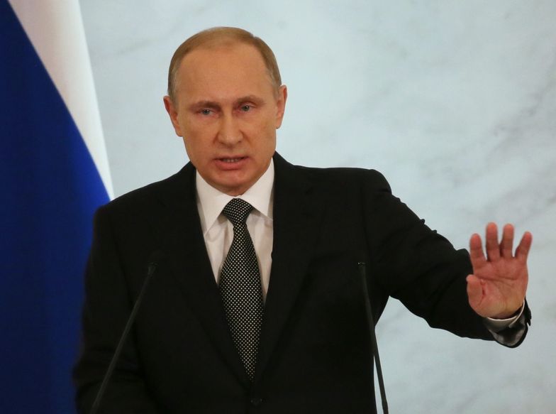 Ekspert ocenia orędzie Putina."Puste i agresywne"