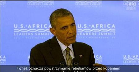 Barack Obama o epidemii Ebola i konflikcie w Gazie