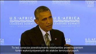 Barack Obama o epidemii Ebola i konflikcie w Gazie