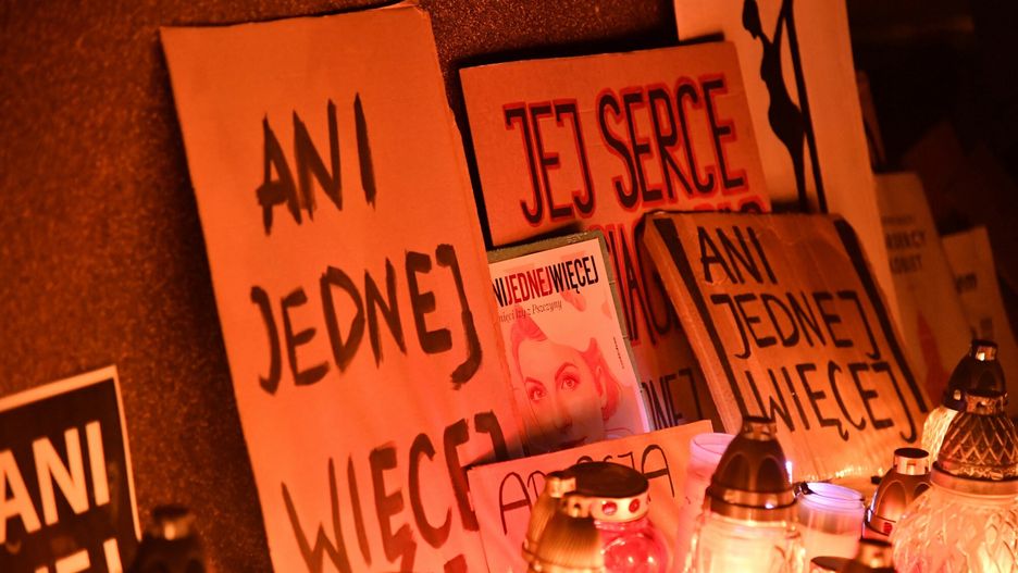 Ani jednej wi?cej! Marsz dla Izy06.11.2021 Gdansk Demonstracja Ani jednej wiecej! Marsz dla Izy Fot. Wojciech Strozyk/REPORTERWojciech Strozyk/REPORTER