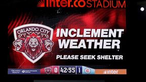 Mecz Orlando City - Chicago Fire przerwany!