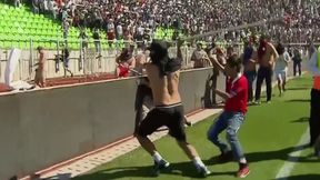 Bójka w lidze chilijskiej. Kibice nie zwracali uwagi nawet na piłkarzy