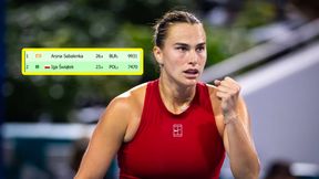 Ranking WTA: Tak wygląda sytuacja po meczu Sabalenki