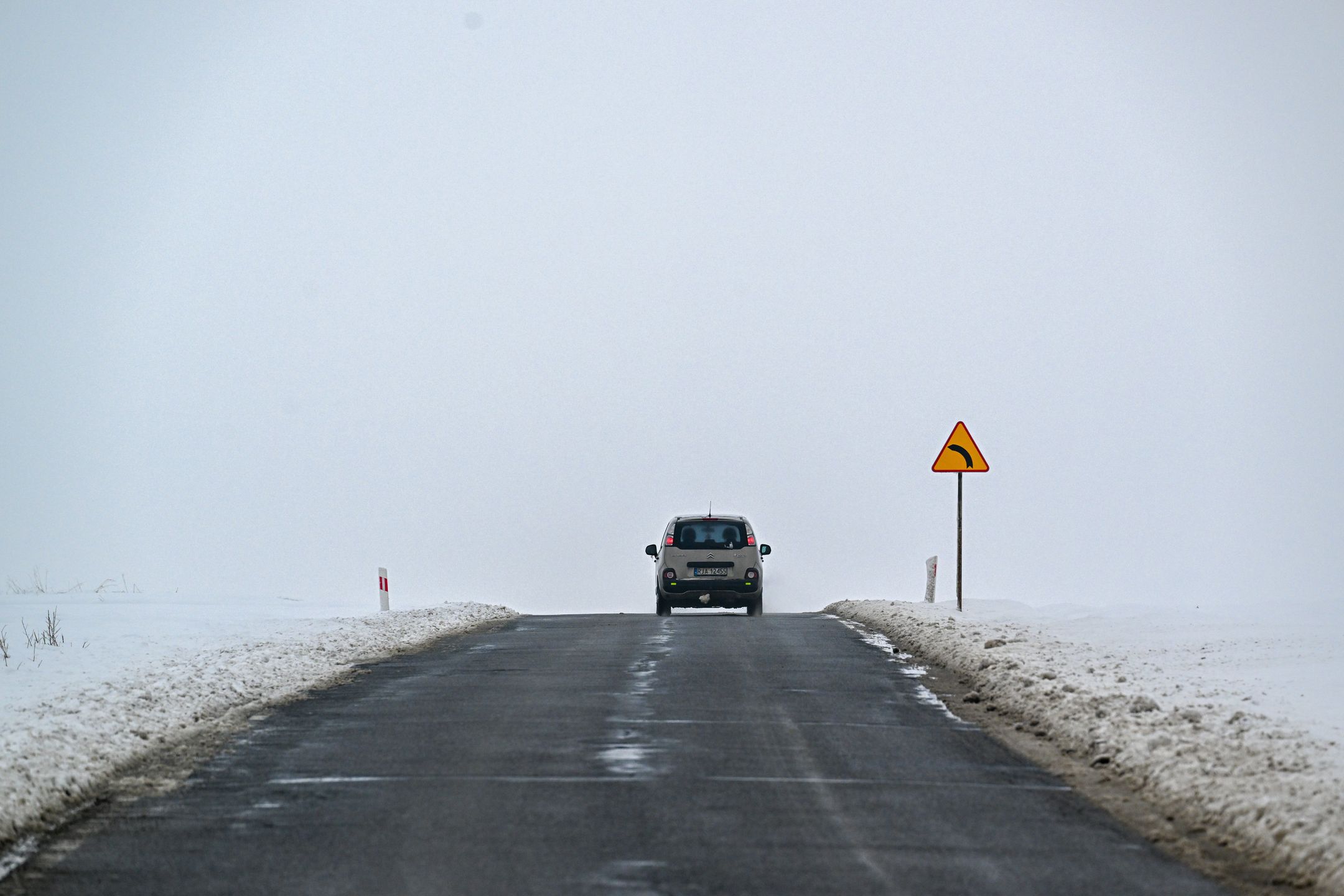 Atak zimy na południu kraju