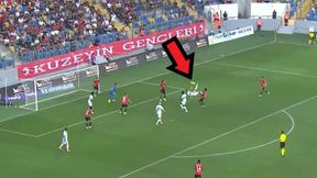 To mógł być piękny gol polskiego napastnika. Później już nie chybił [WIDEO]