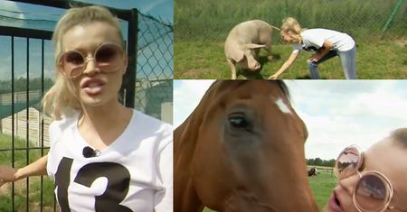 Krupa odwiedza schronisko: "Marzę, żeby mieć mnóstwo zwierzaków, męża, dzieci i ranczo"