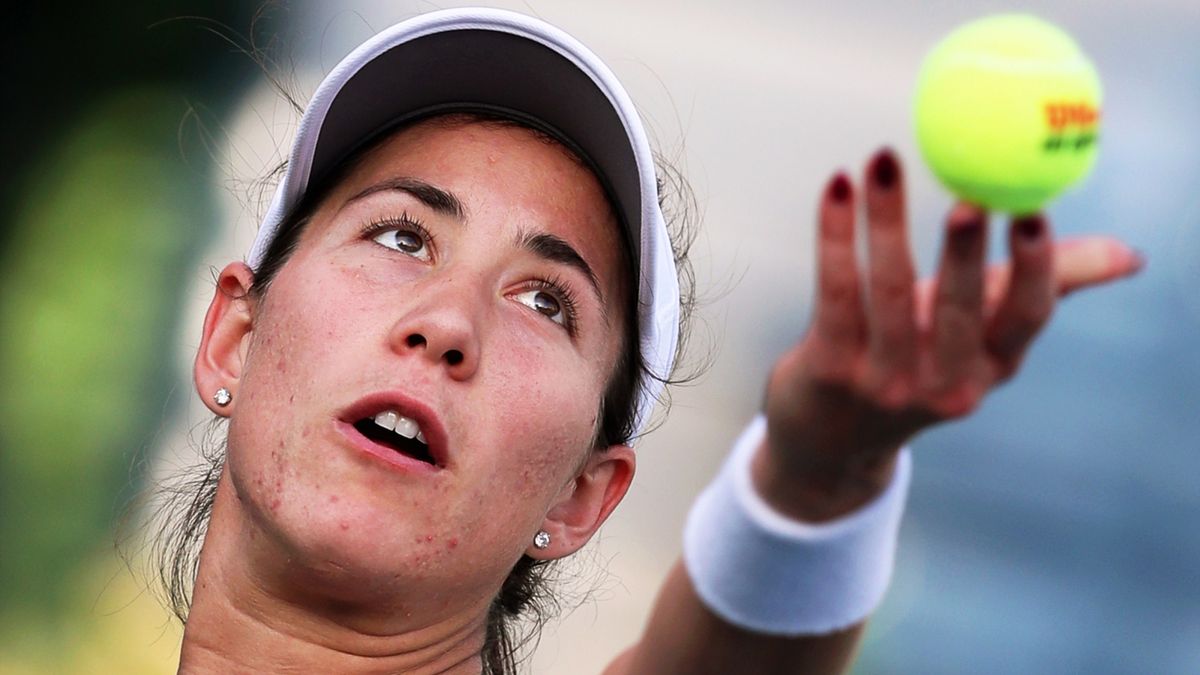 PAP/EPA / ALI HAIDER / Na zdjęciu: Garbine Muguruza