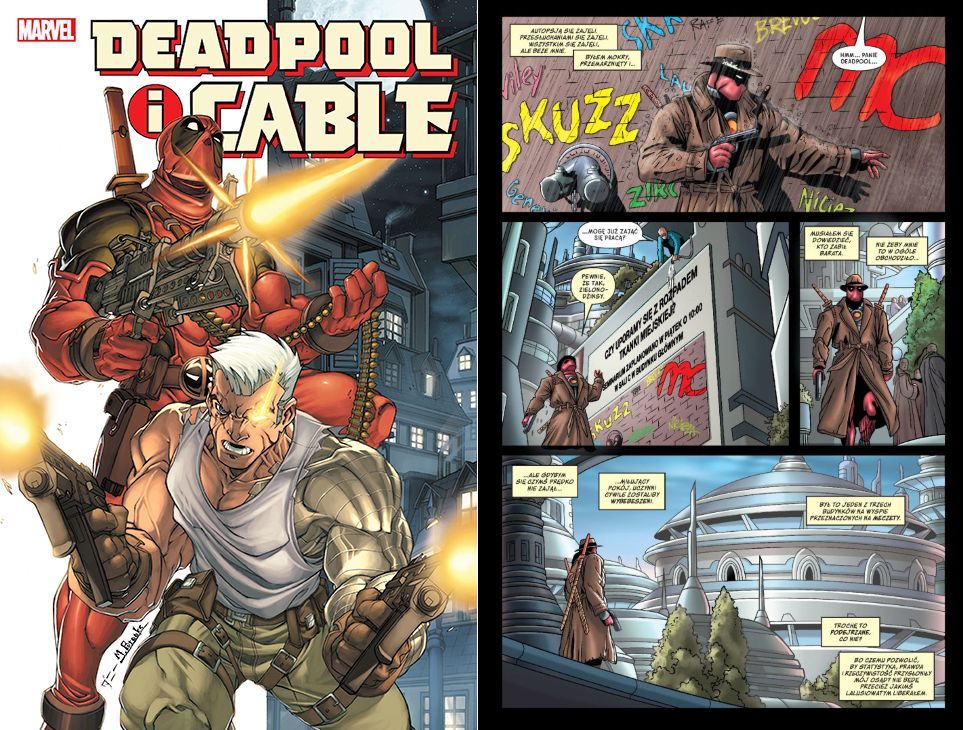 Deadpool i Cable. Tom 1, Egmont 2021