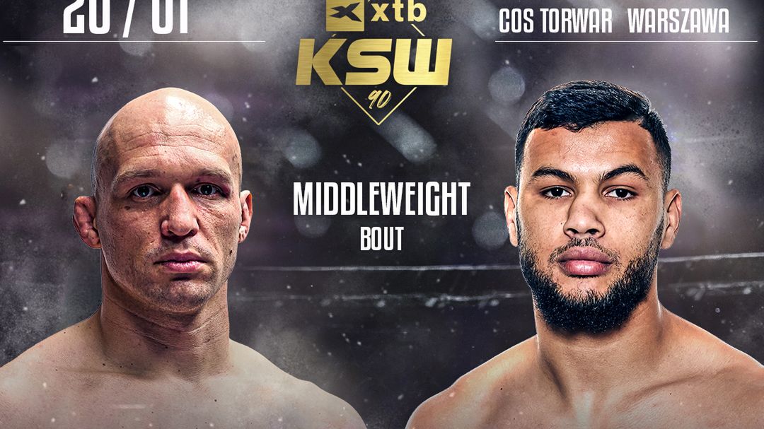 Twitter / Bartosz Fabiński zmierzy się z Laidem Zerhounim na XTB KSW 90