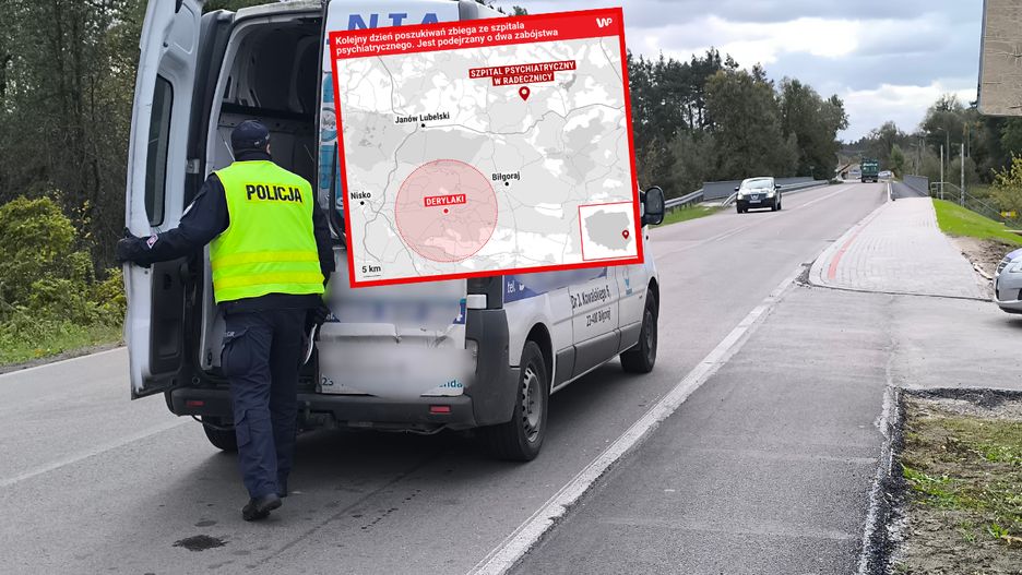 Policjanci urządzili blokady na wielu drogach w powiecie niżańsk