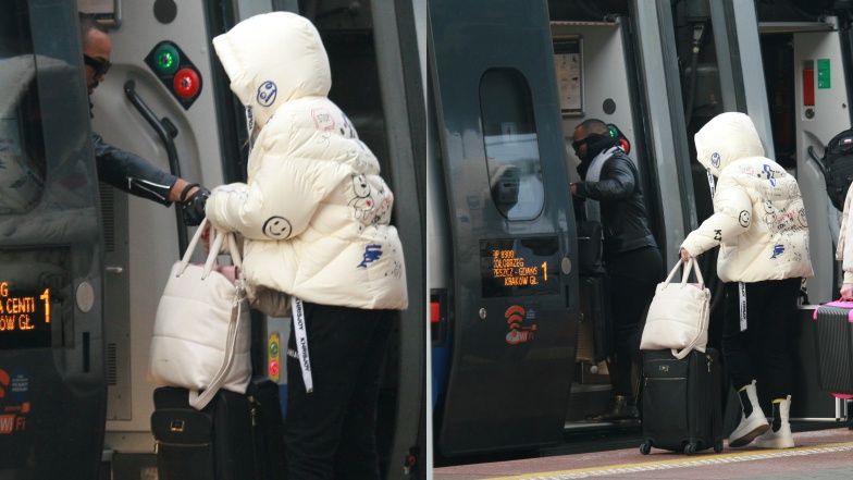 Sandra Kubicka spóźniła się na pociąg