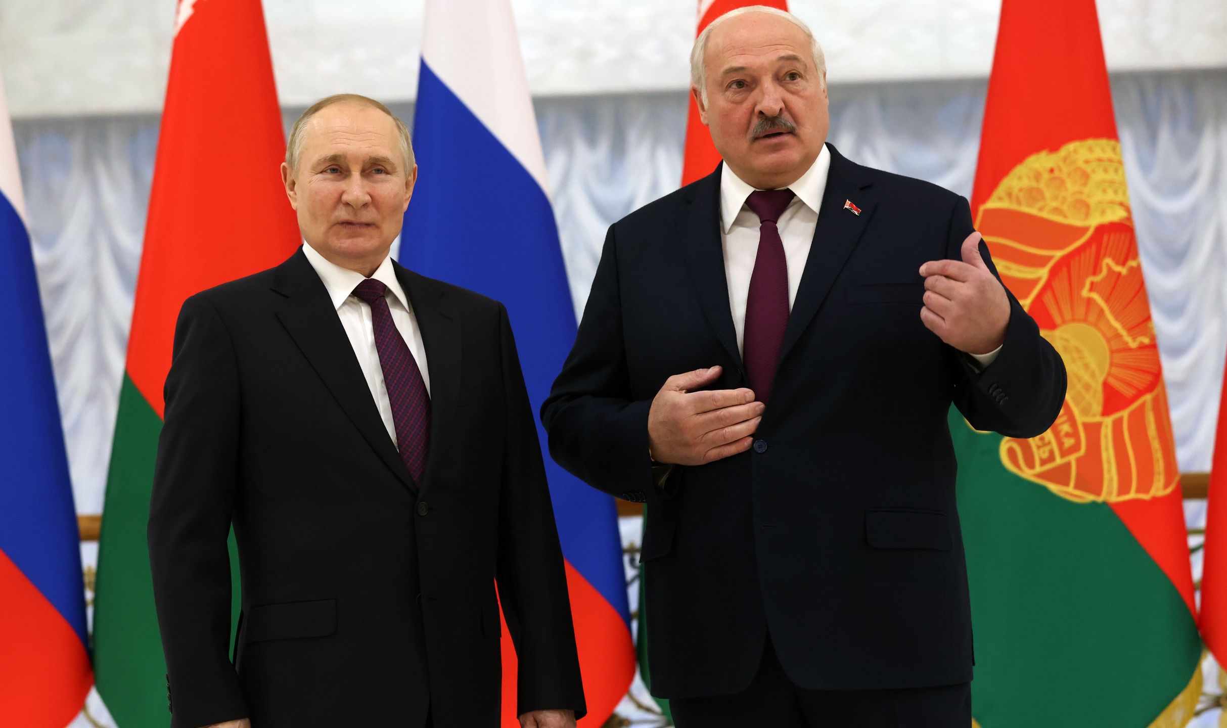 Putin, Łukaszenka