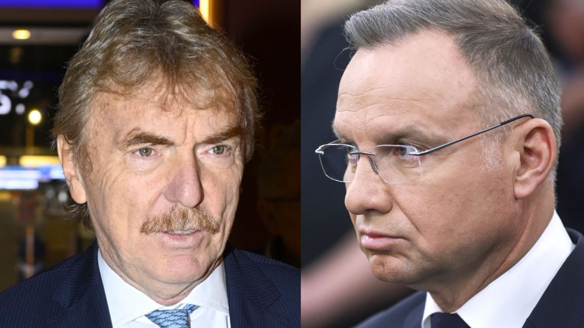 Zbigniew Boniek i Andrzej Duda