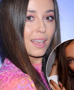 Krzan znów kusi. Pozuje ubrana tylko w męską koszulę