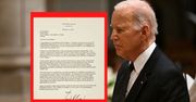 List z USA. Biden napisał do Tuska