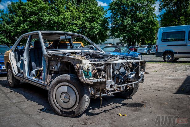 Jazda youngtimerem - cz. 12: ostateczne starcie z korozją w mercedesie 190E W201