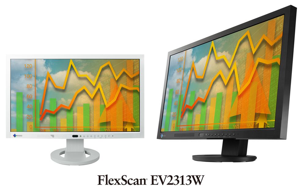 Energooszczędny monitor Eizo FlexScan EV2313W z podświetleniem LED