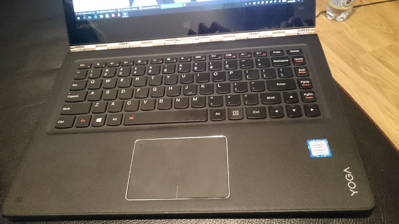 Recenzja Lenovo YOGA 900  - touchpad