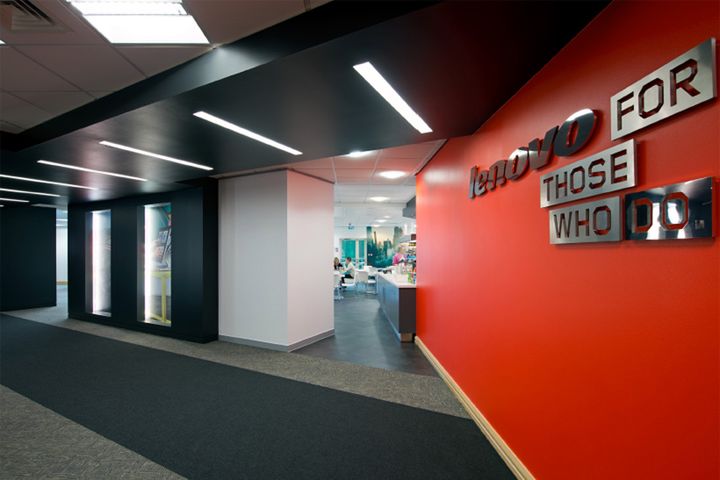 Biuro Lenovo w Hook, retaildesignblog.net