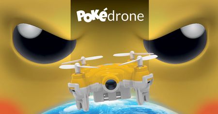 Dron dla grających w Pokemon GO leni naruszy licencję, ale można pomarzyć