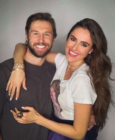 Grzegorz Krychowiak i Celia Krychowiak