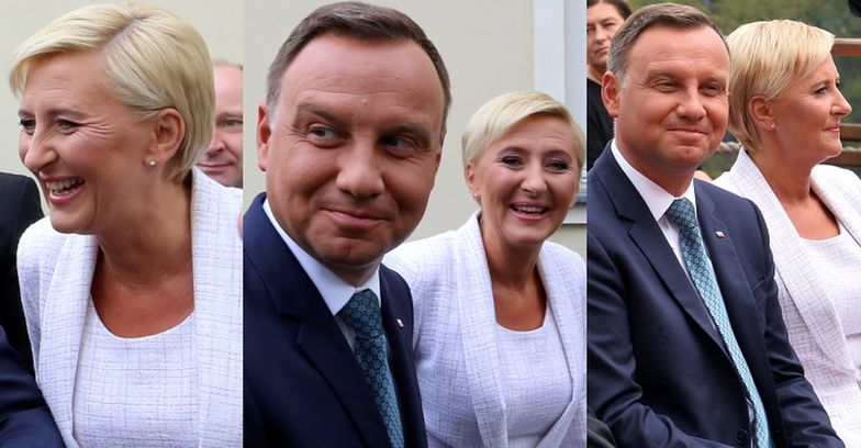 Andrzej Duda z żoną na Jasnej Górze