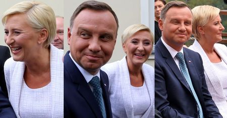 Uśmiechnięty i opalony Andrzej Duda na Jasnej Górze (ZDJĘCIA)