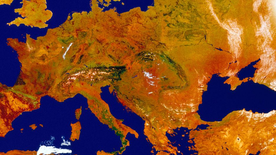 Mapa klimatyczna Europy