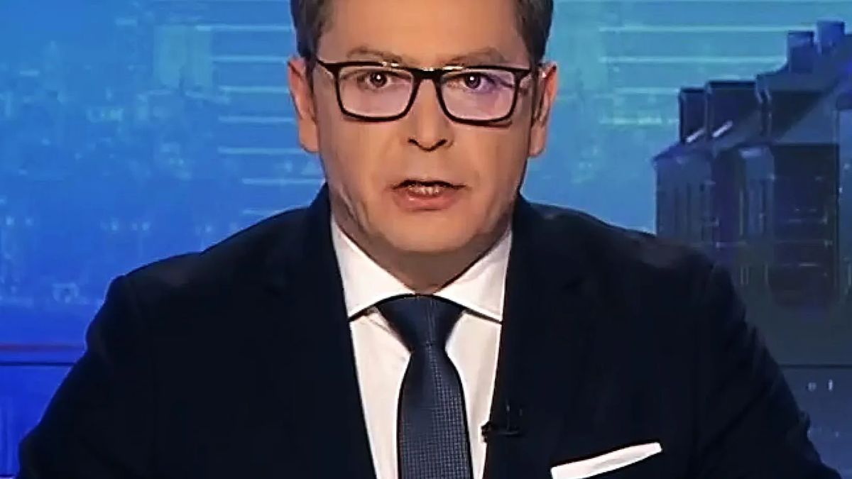 Michał Adamczyk nieodłącznie kojarzy się z głównym wydaniem "Wiadomości" TVP