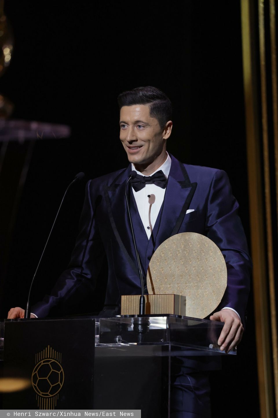 Anna Lewandowska wspiera Roberta na gali Złotej Piłki z teściową i szwagierką
