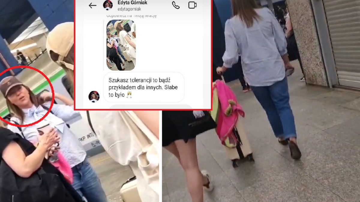 Afera z Edytą Górniak i Rafalalą na dworcu PKP
