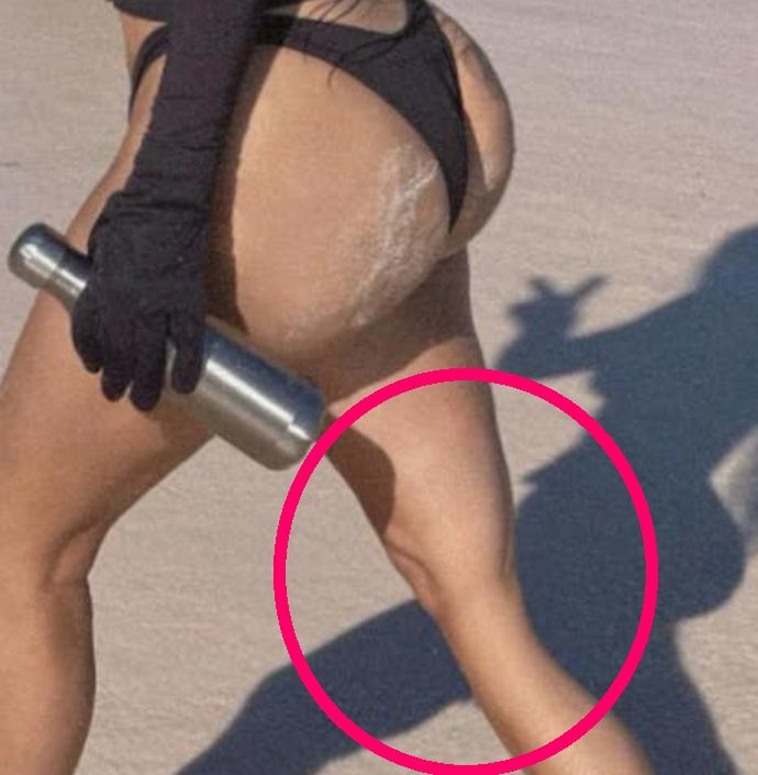 Przerobione zdjęcie Kim Kardashian