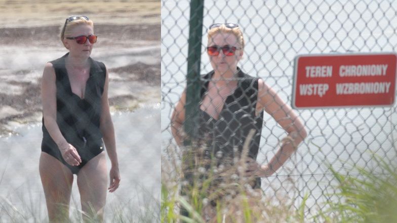 Andrzej Duda i Agata Kornhauser-Duda  na wakacjach 