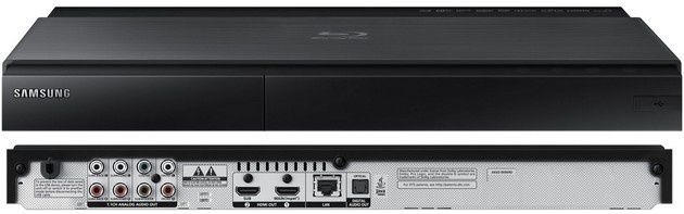 Samsung BD-J7500 przód tył